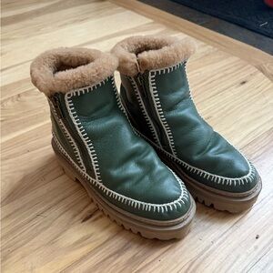 Laid Back London Setsu 3.0 crochet ankle boot